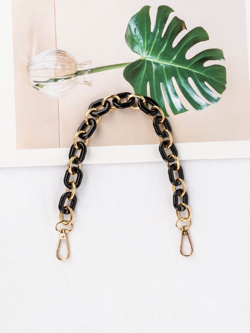 Two Tone Chain Bag Strap