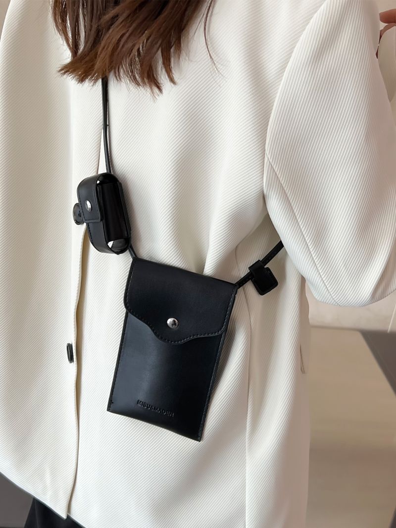 Minimalist Phone Wallet With Small Pouch