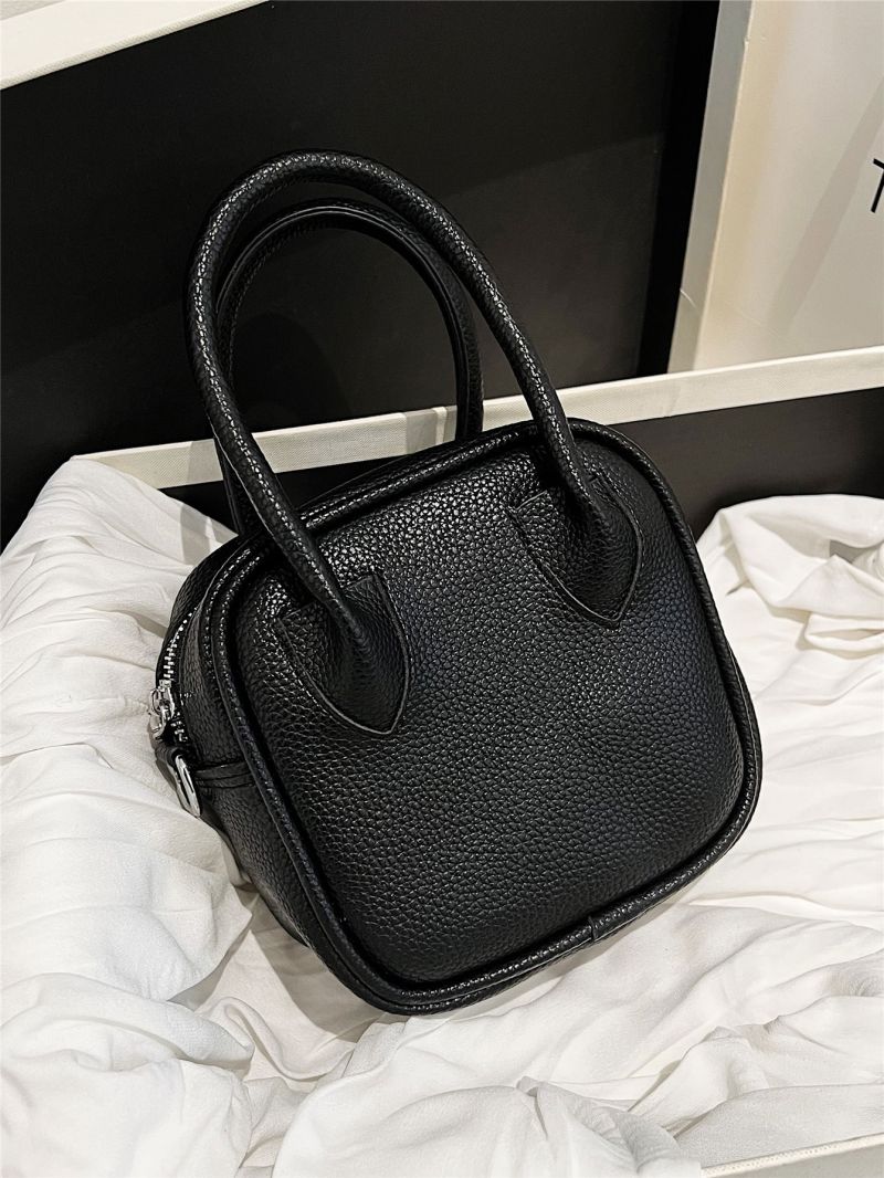 Mini Litchi Embossed Square Bag