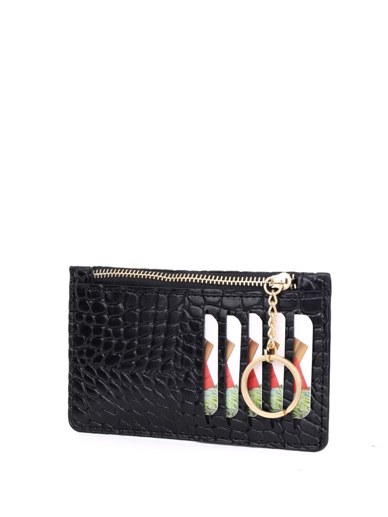 Crocodile Embossed Card Holder