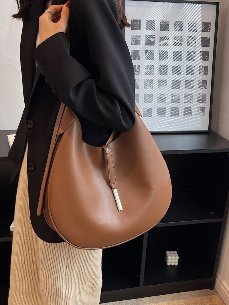 Minimalist Large Capacity Hobo Bag