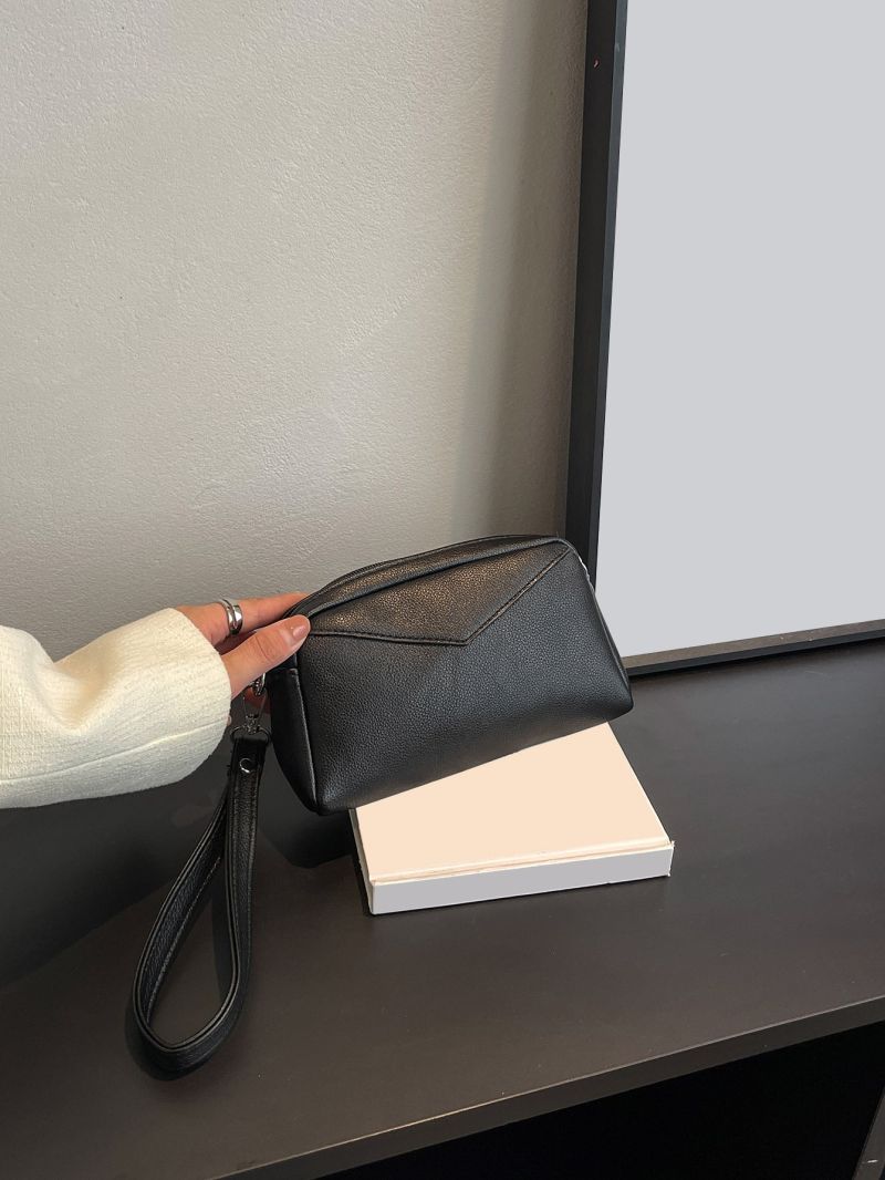 Mini Litchi Embossed Square Bag