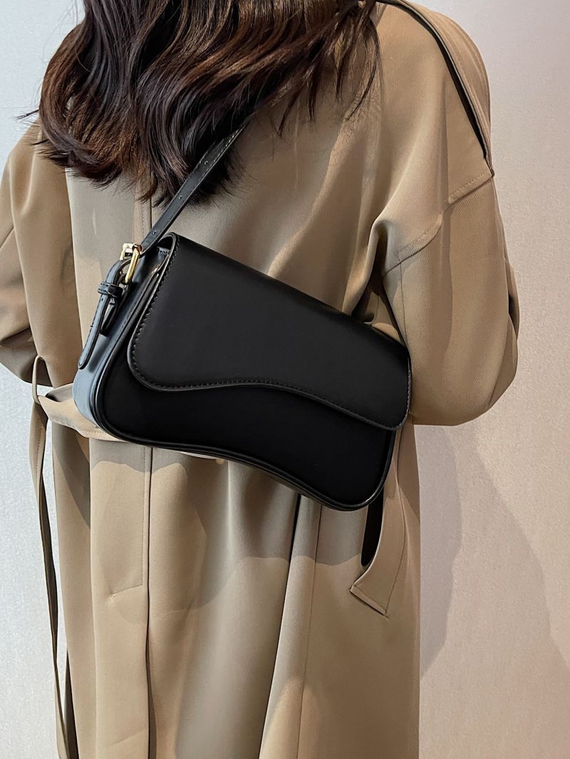 Minimalist Flap Square Bag