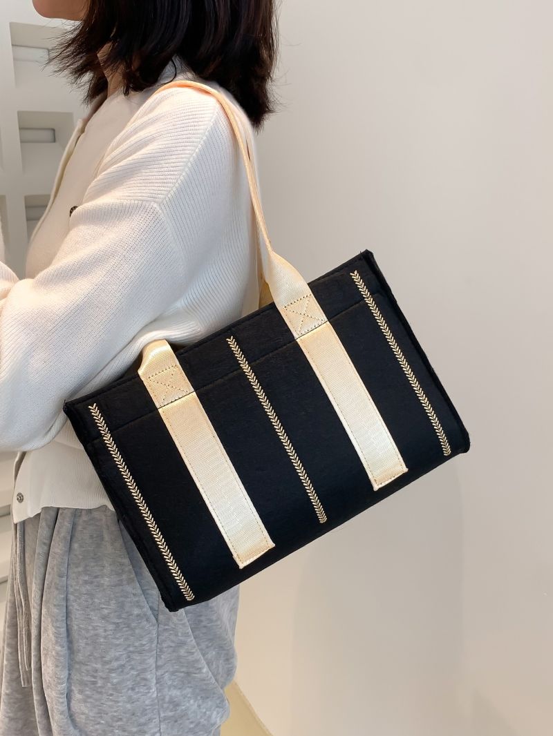 Stitch Detail Square Bag