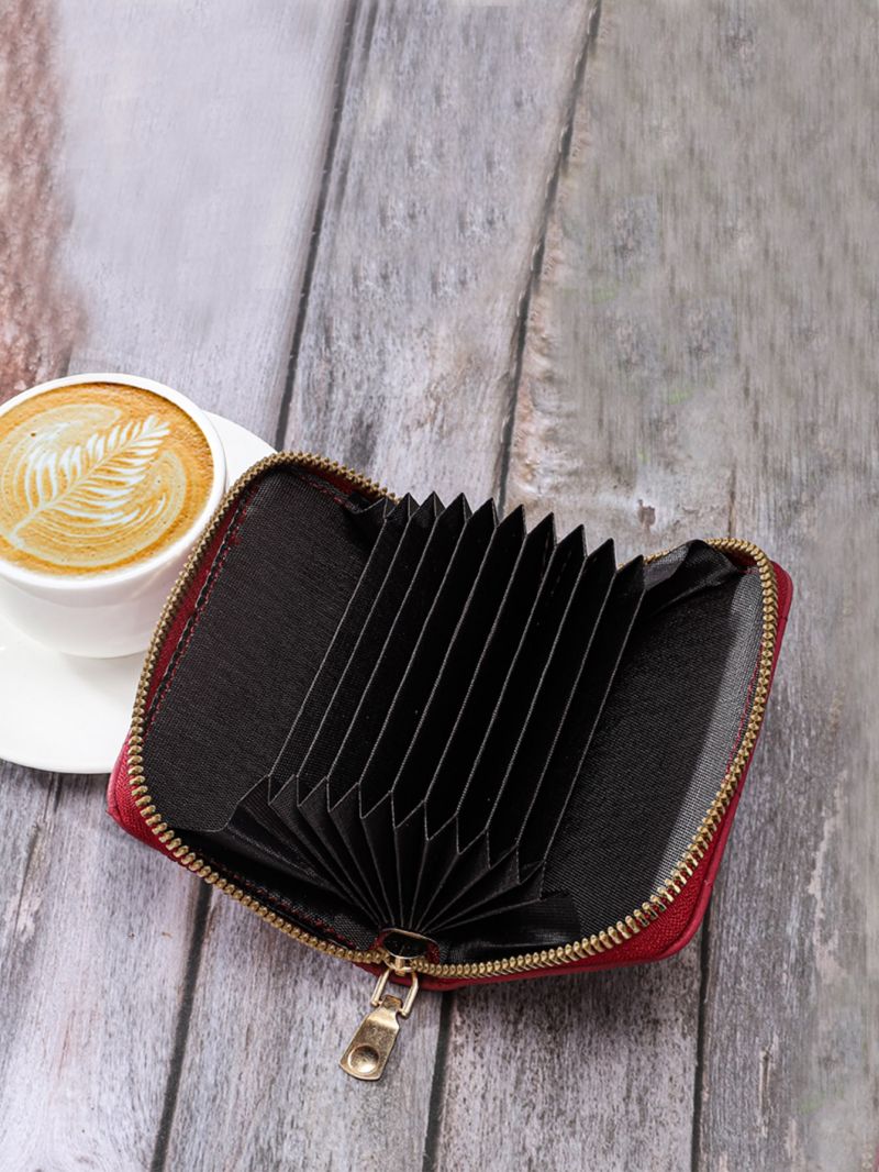 Quilted Detail Card Holder