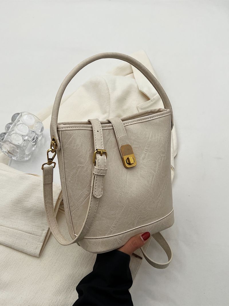 Twist Lock Bucket Bag