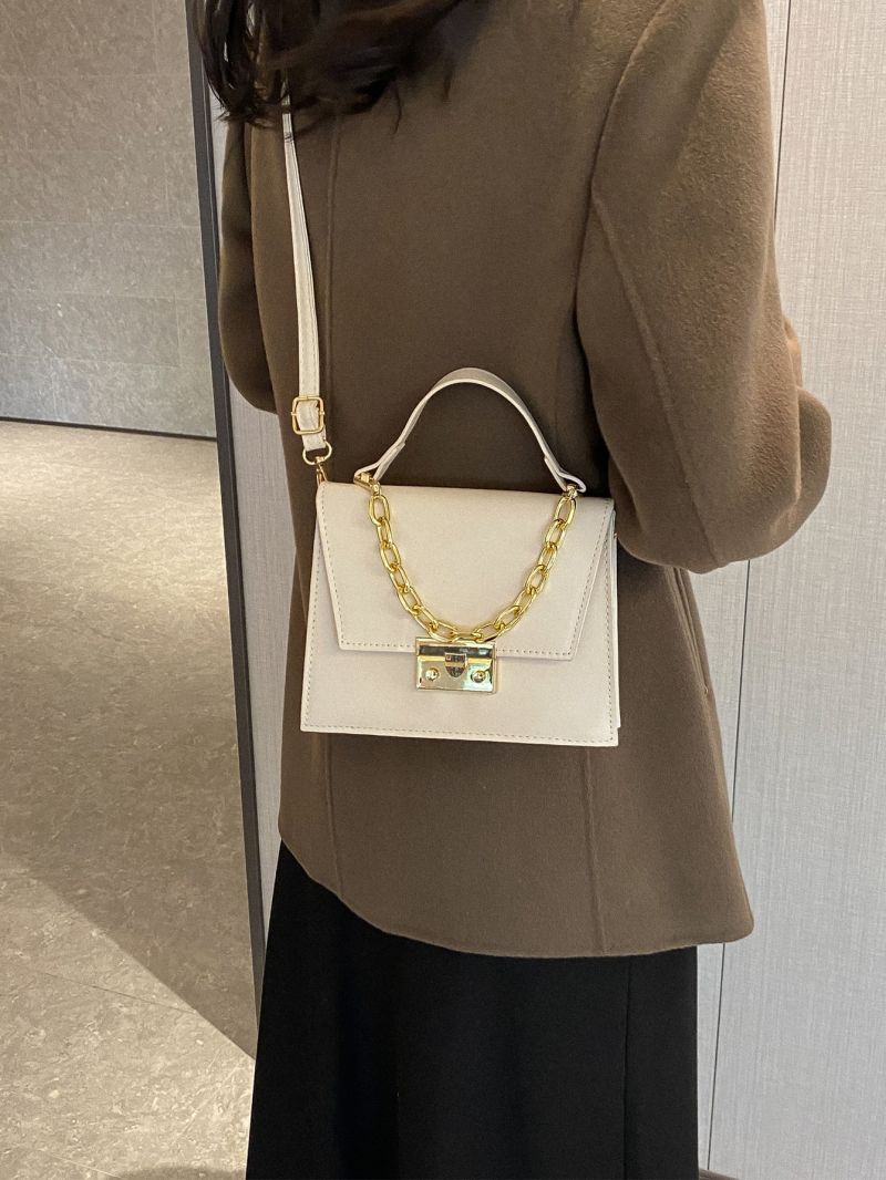 Mini Minimalist Flap Satchel Bag