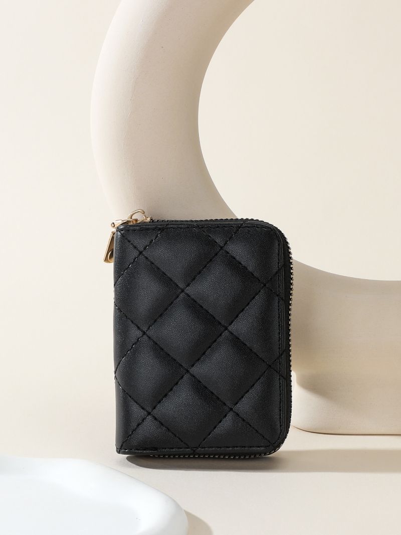 Quilted Detail Card Holder