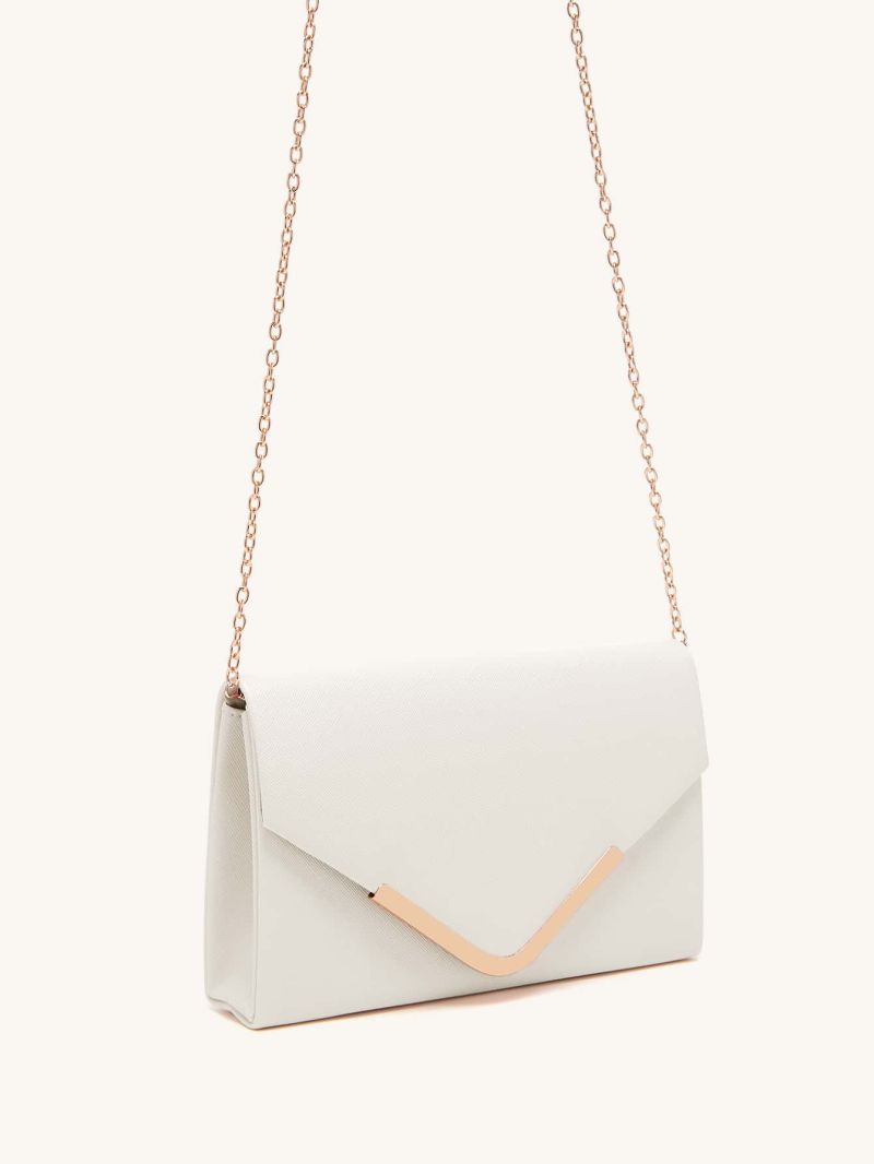 Mini Metal Detail Flap Chain Square Bag