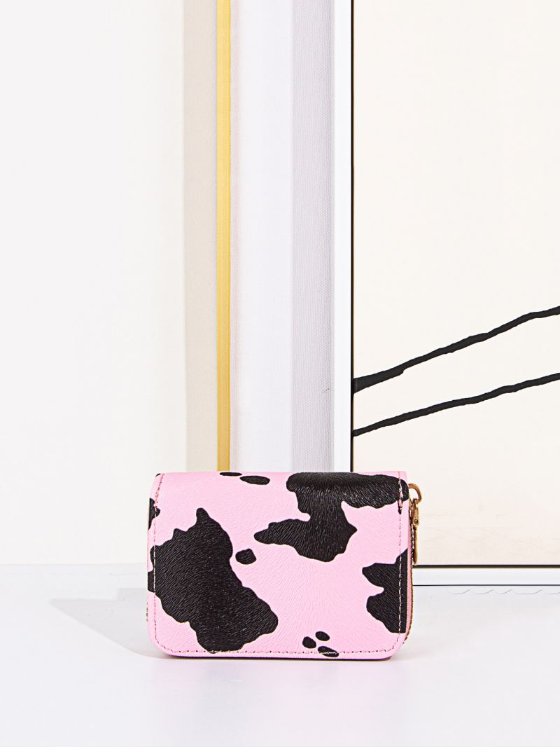 Cow Pattern Card Holder