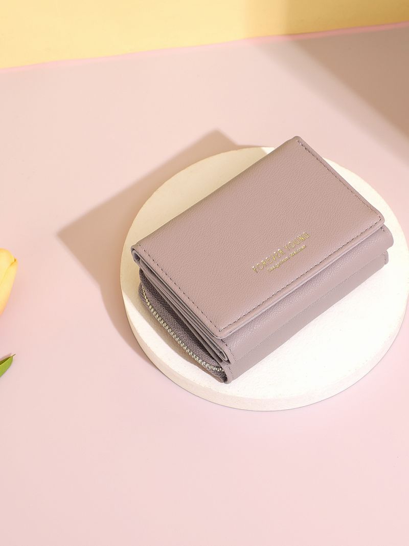 Letter Graphic Small Wallet