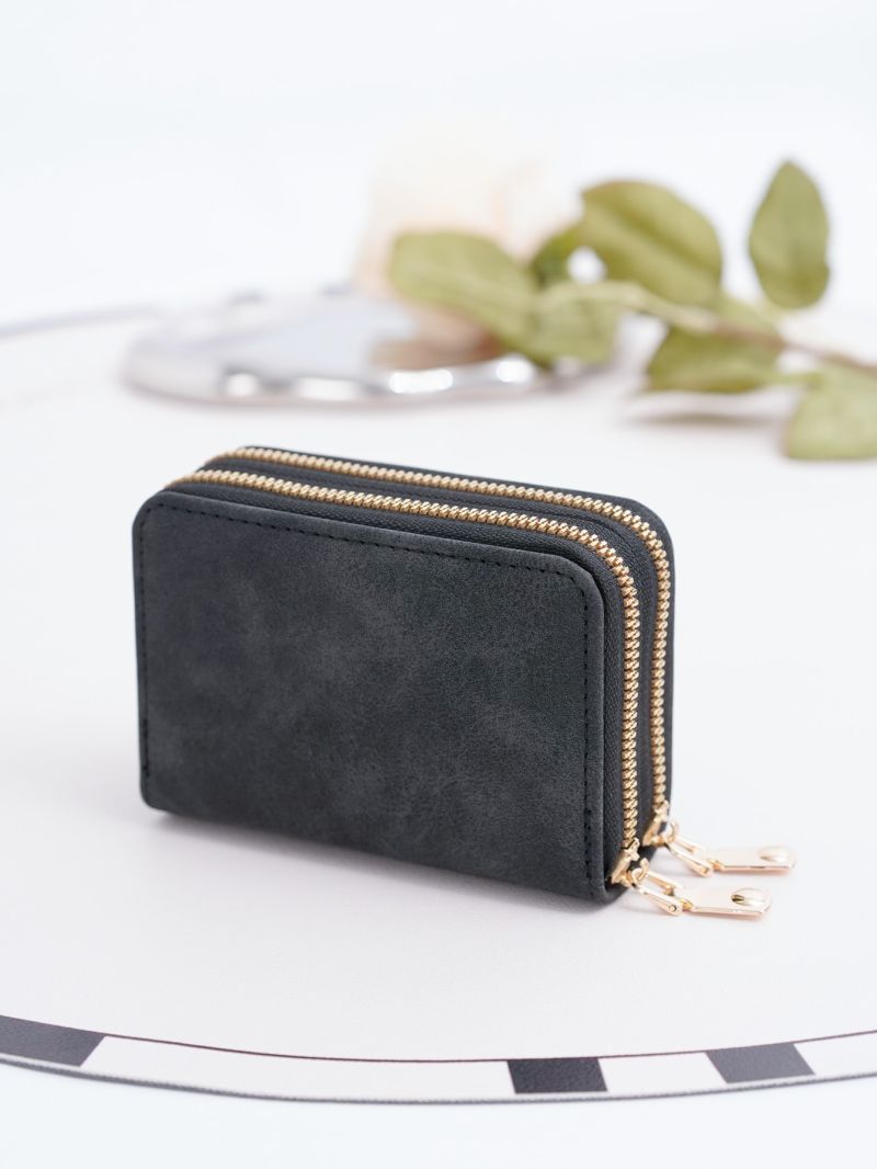 Minimalist Zipper Card Holder