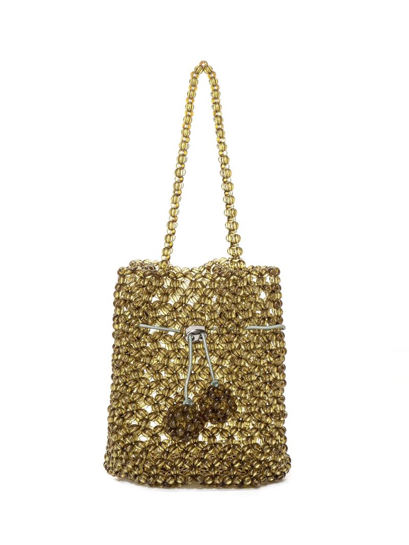 Mini Beaded Shoulder Bag