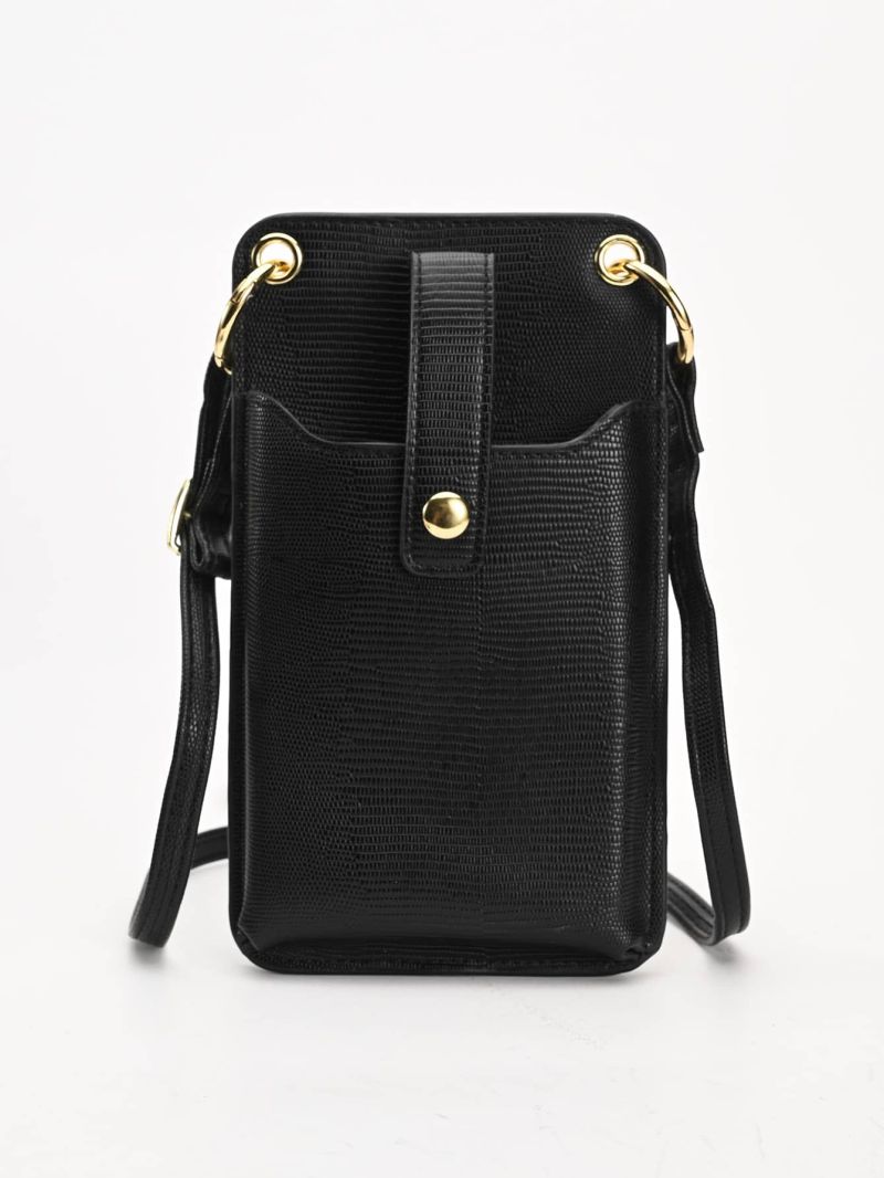 Lizard Embossed Phone Wallet