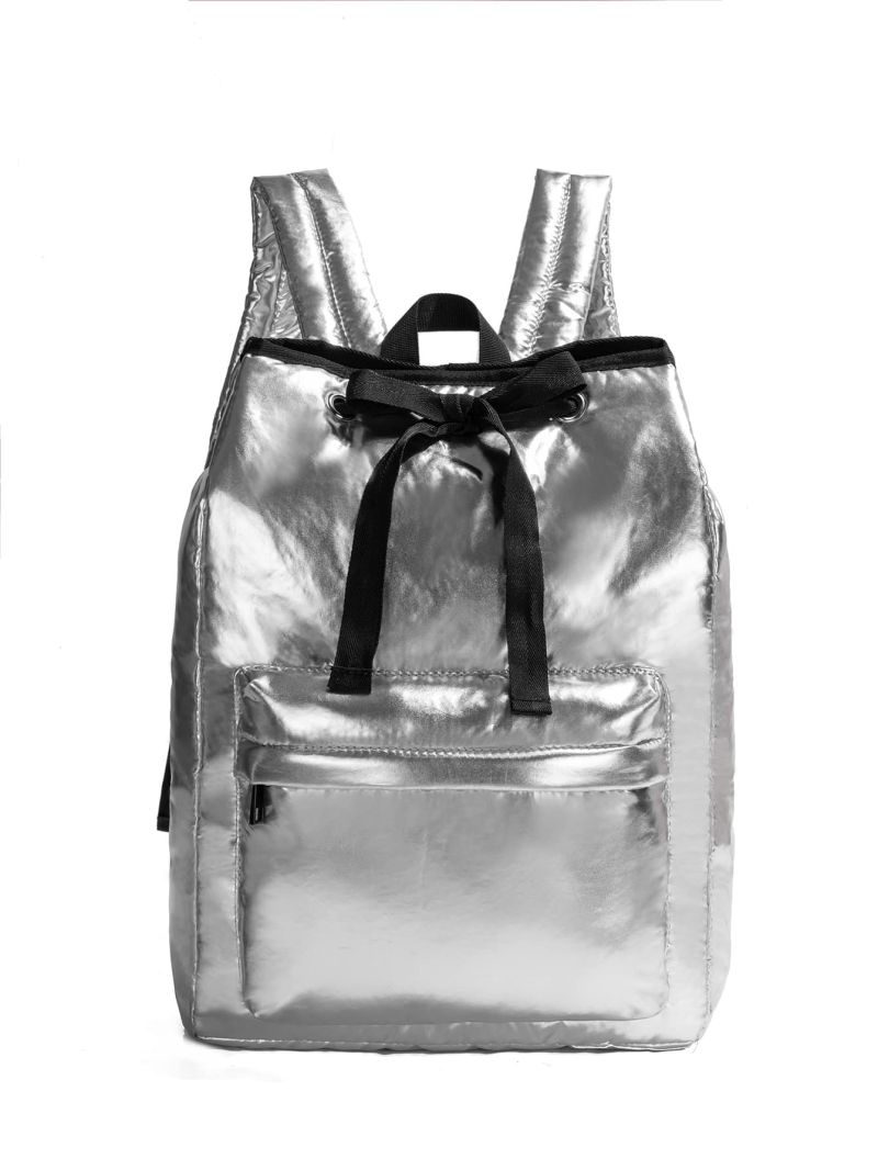 Metallic Pattern Fashion Backpack