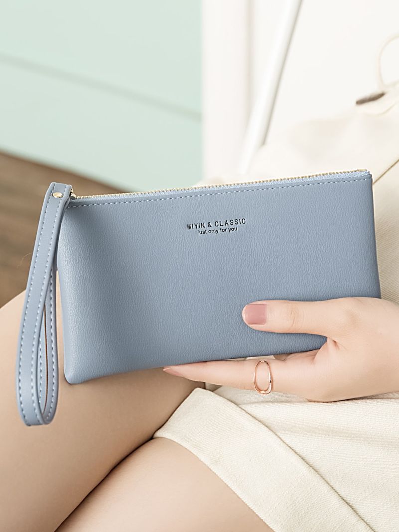 Letter Graphic Long Wallet