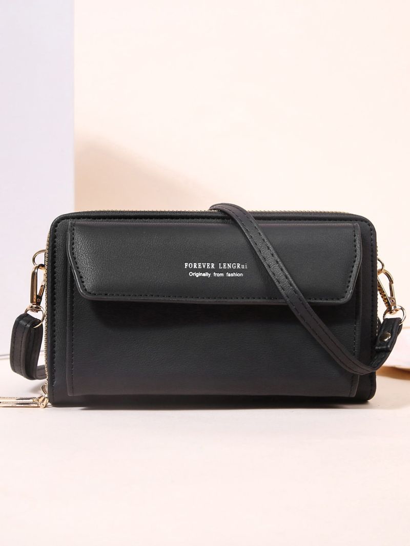 Slogan Graphic Phone Wallet