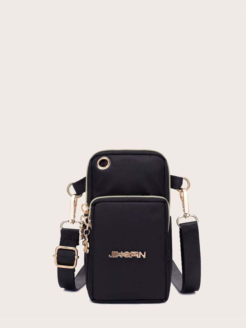 Letter Decor Phone Wallet