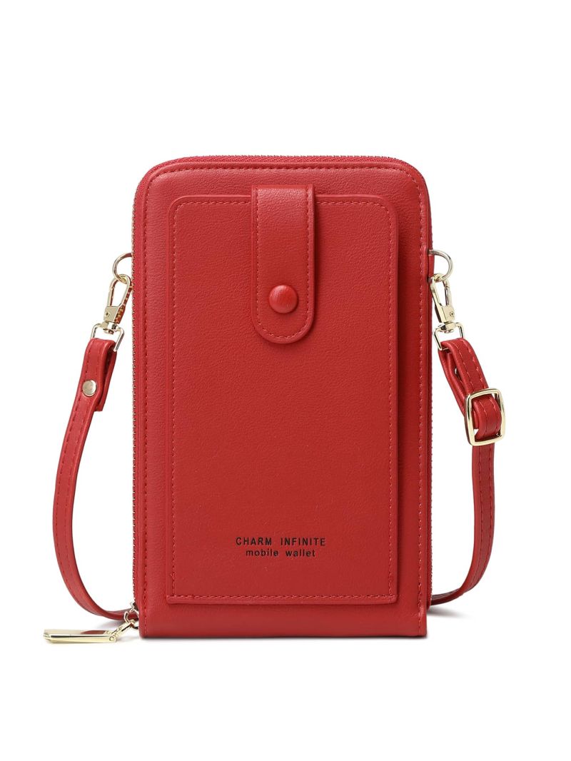 Letter Graphic Phone Wallet