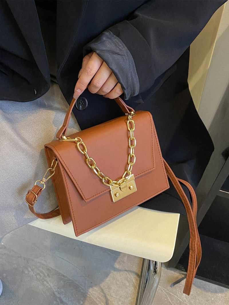 Mini Chain Decor Flap Square Bag