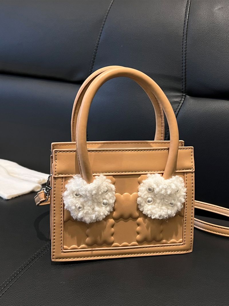 Mini Heart Decor Square Bag