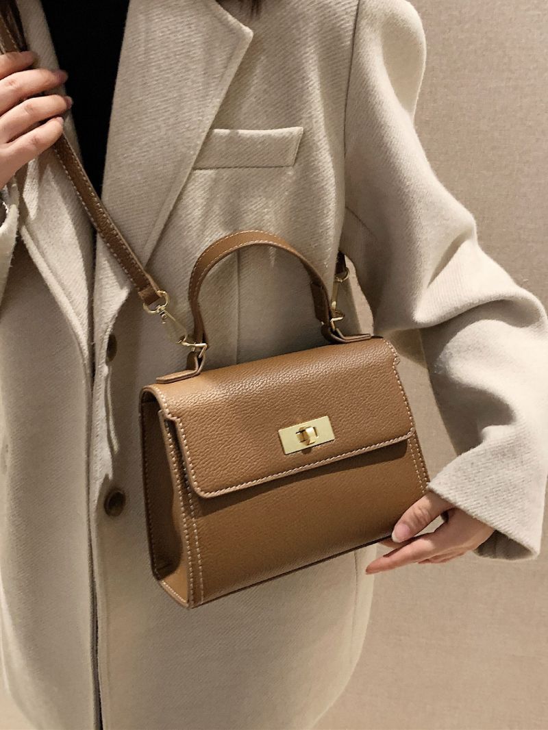 Twist Lock Flap Square Bag