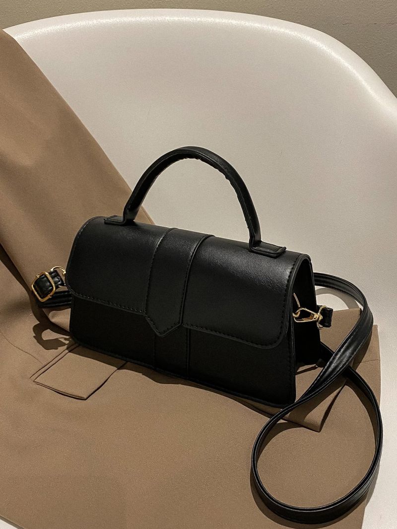 Minimalist Flap Square Bag