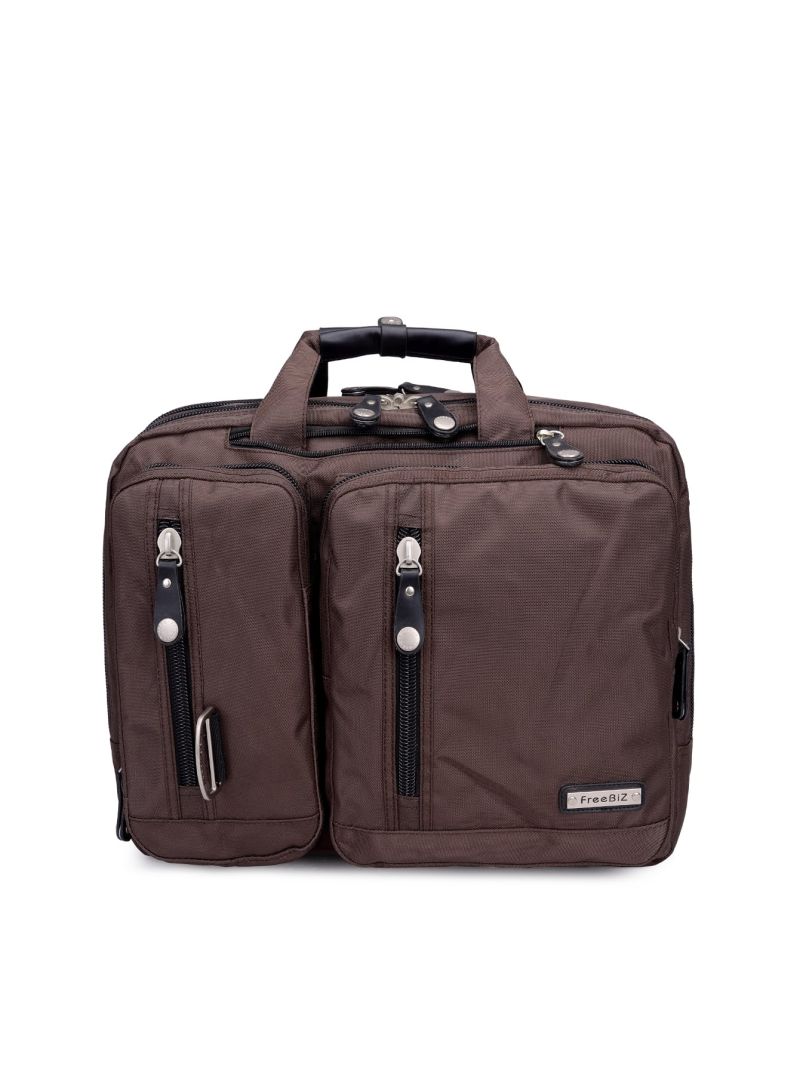 Men Zip Front Laptop Handbag Briefcase