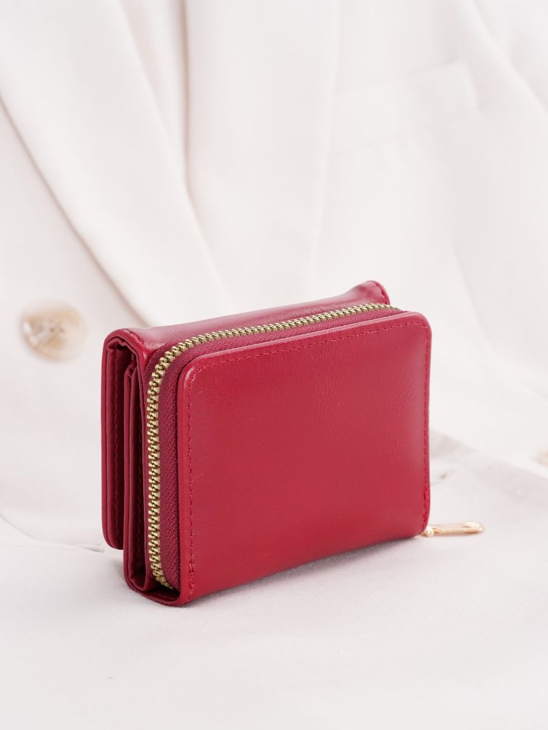 Stitch Detail Small Wallet