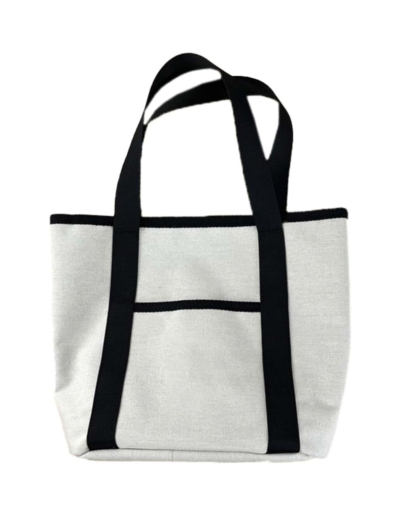 Contrast Binding Square Bag