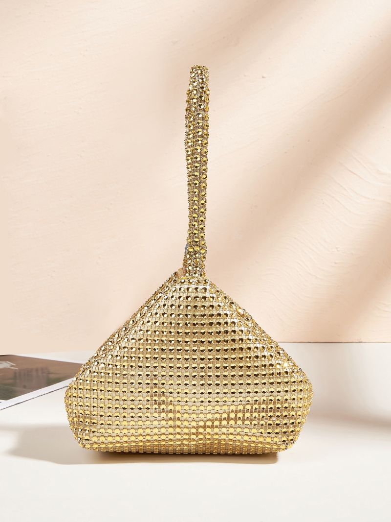 Mini Rhinestone Decor Novelty Bag