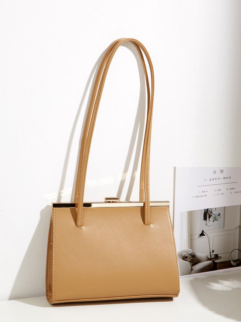 Minimalist Metal Decor Square Bag