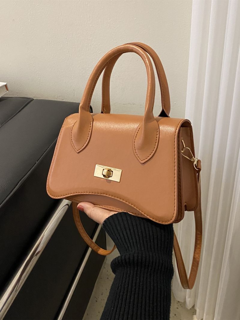 Twist Lock Flap Square Bag