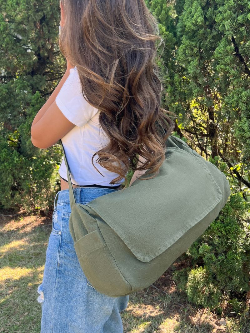 Large Capacity Canvas Hobo Bag