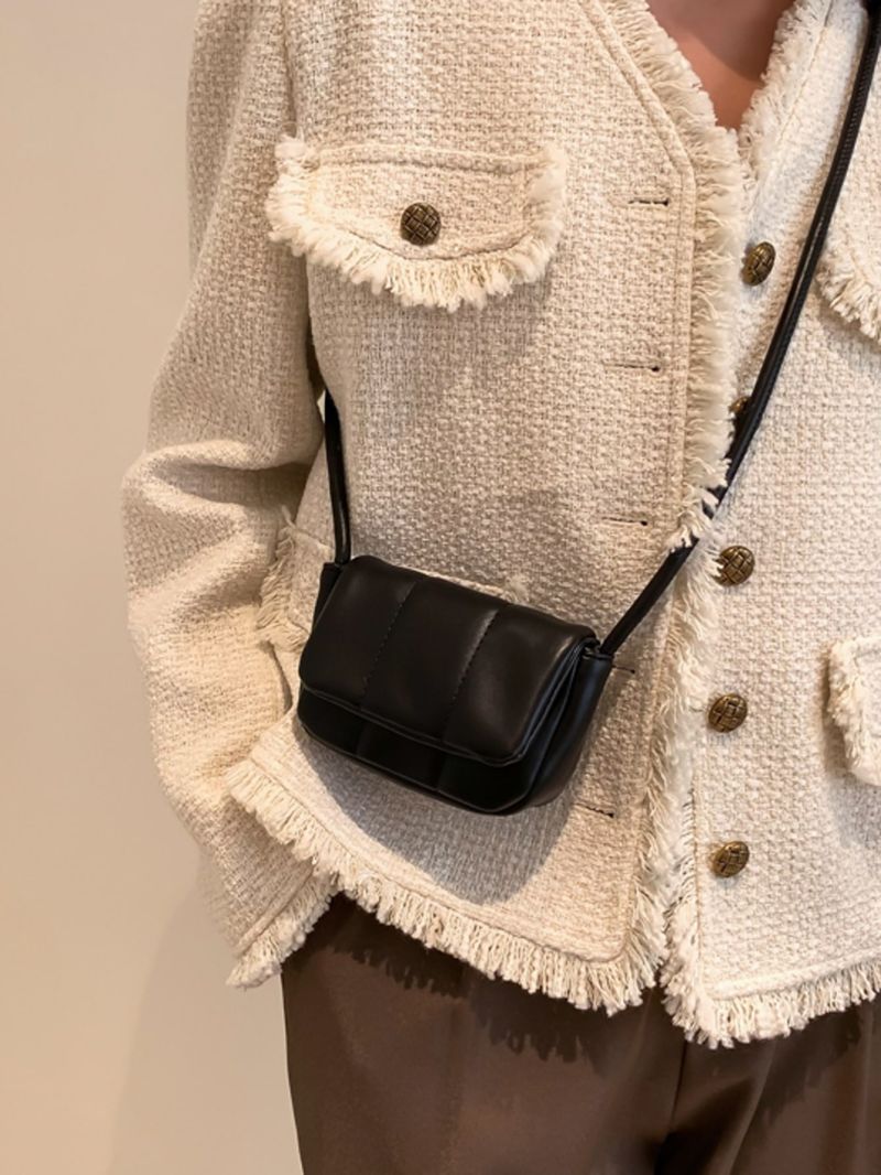 Mini Quilted Flap Square Bag