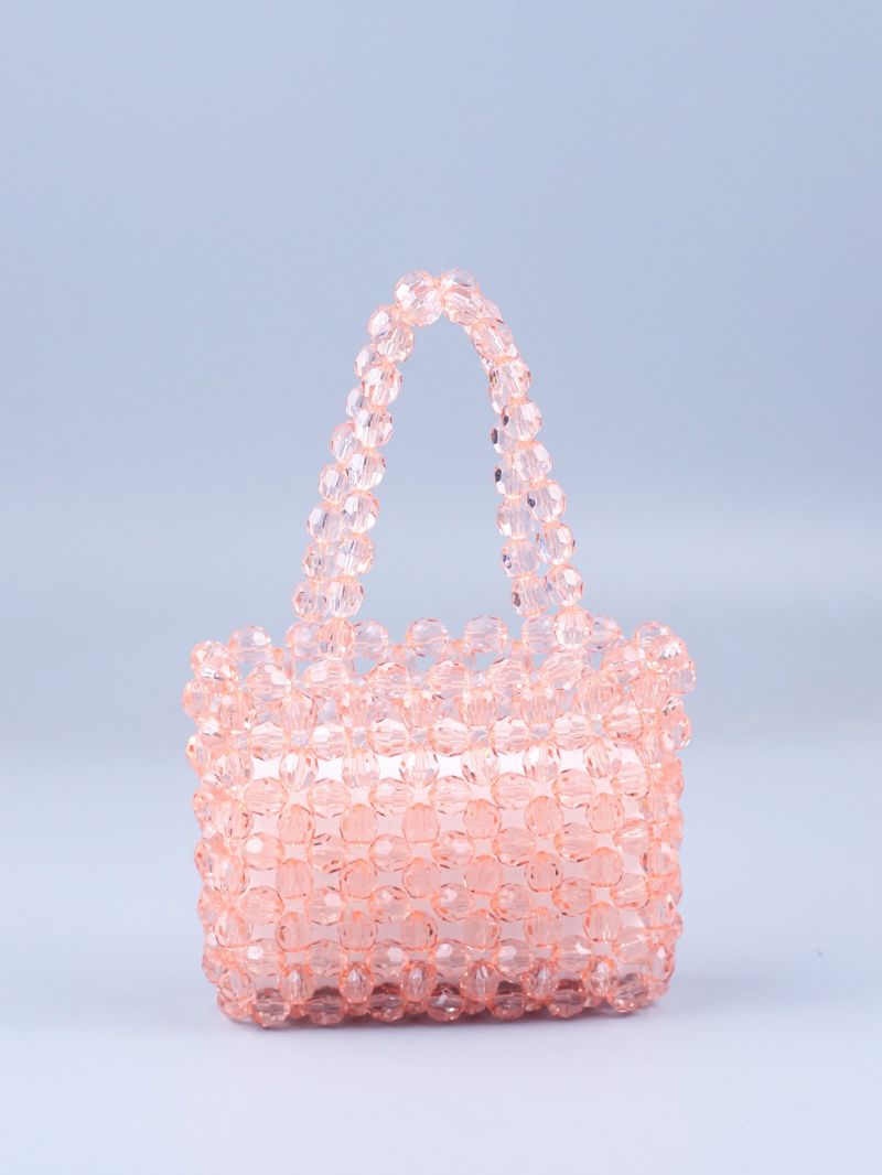 Mini Beaded Satchel Bag