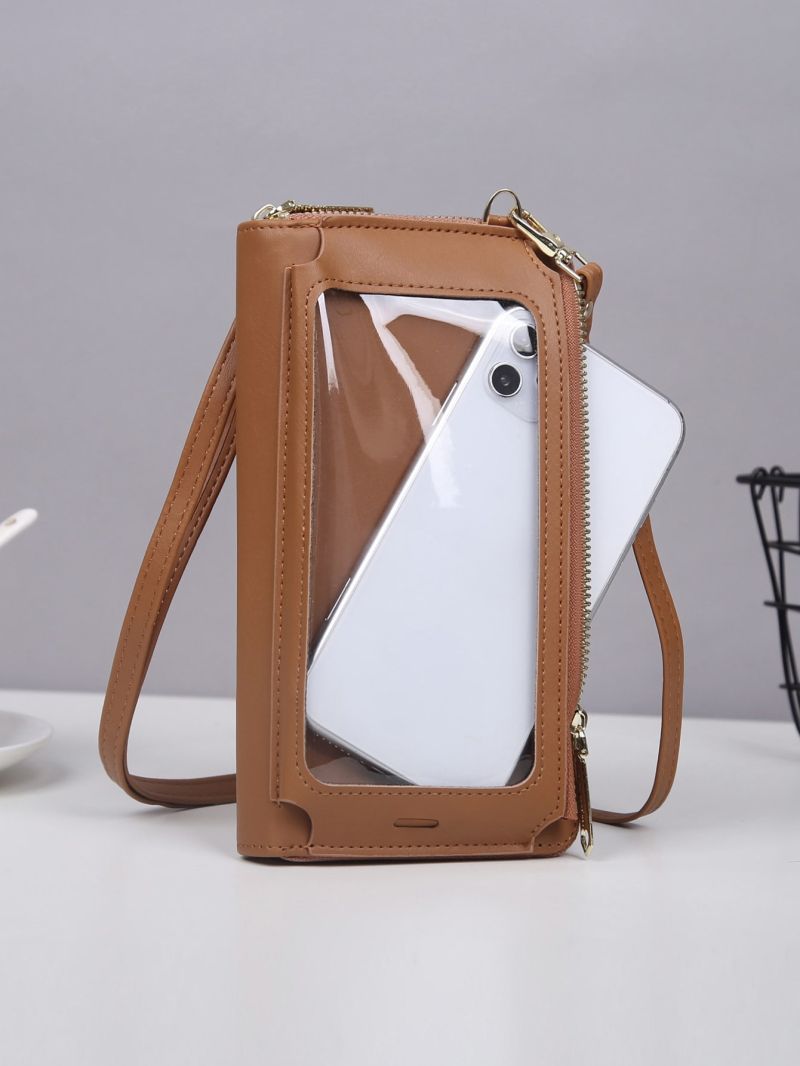 Minimalist Zipper Phone Wallet
