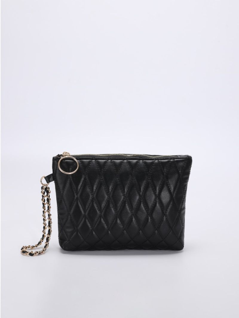 Quilted Detail Square Bag