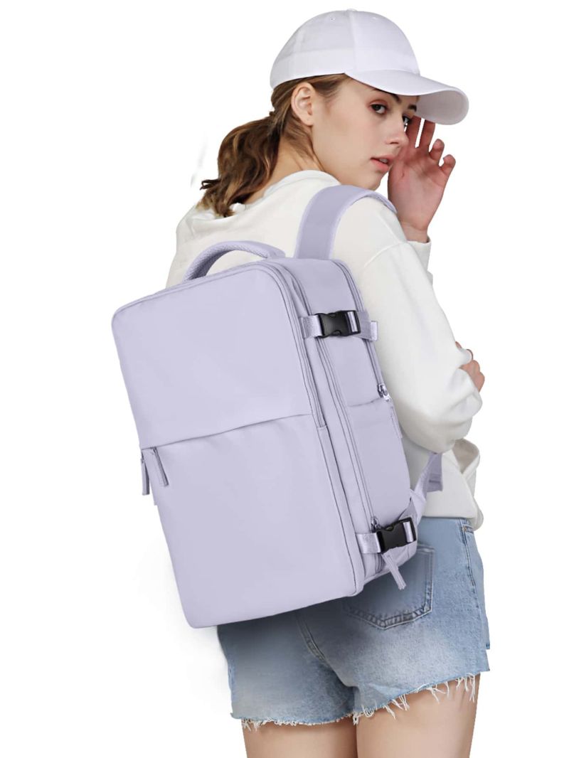 Minimalist Release Buckle Functional Backpack