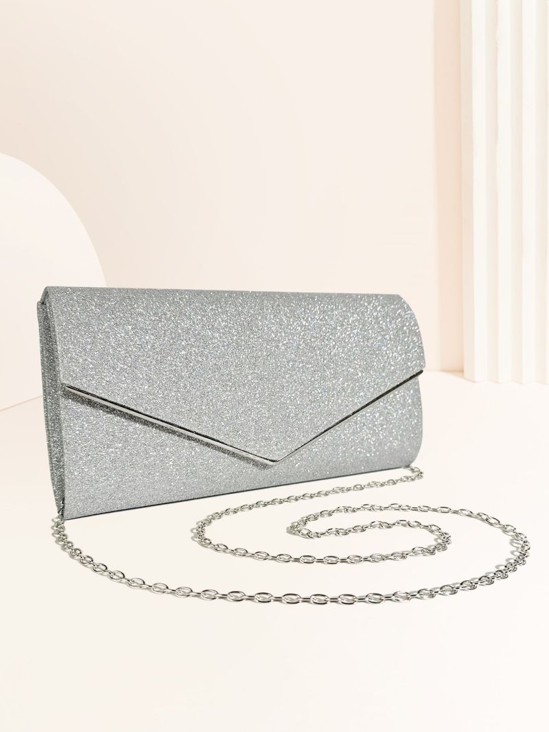 Glitter Chain Envelope Bag