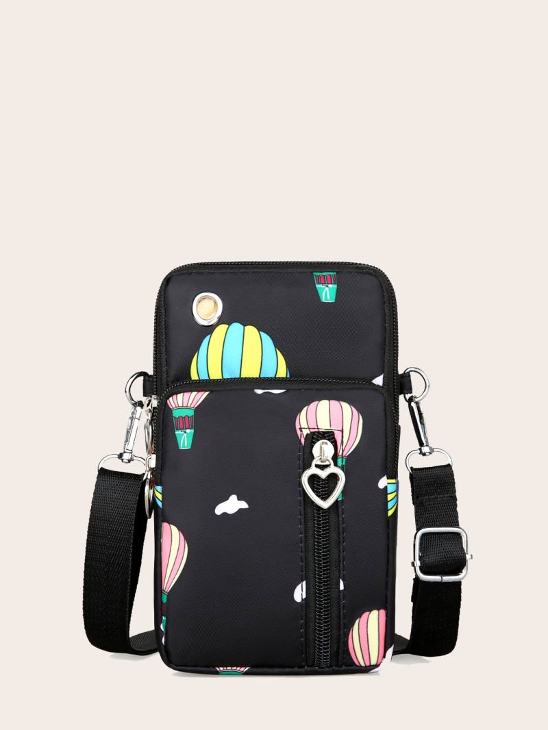 Random Cartoon Graphic Phone Wallet