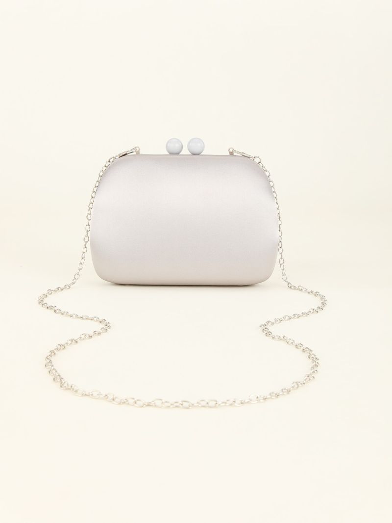 Mini Kiss Lock Chain Box Bag