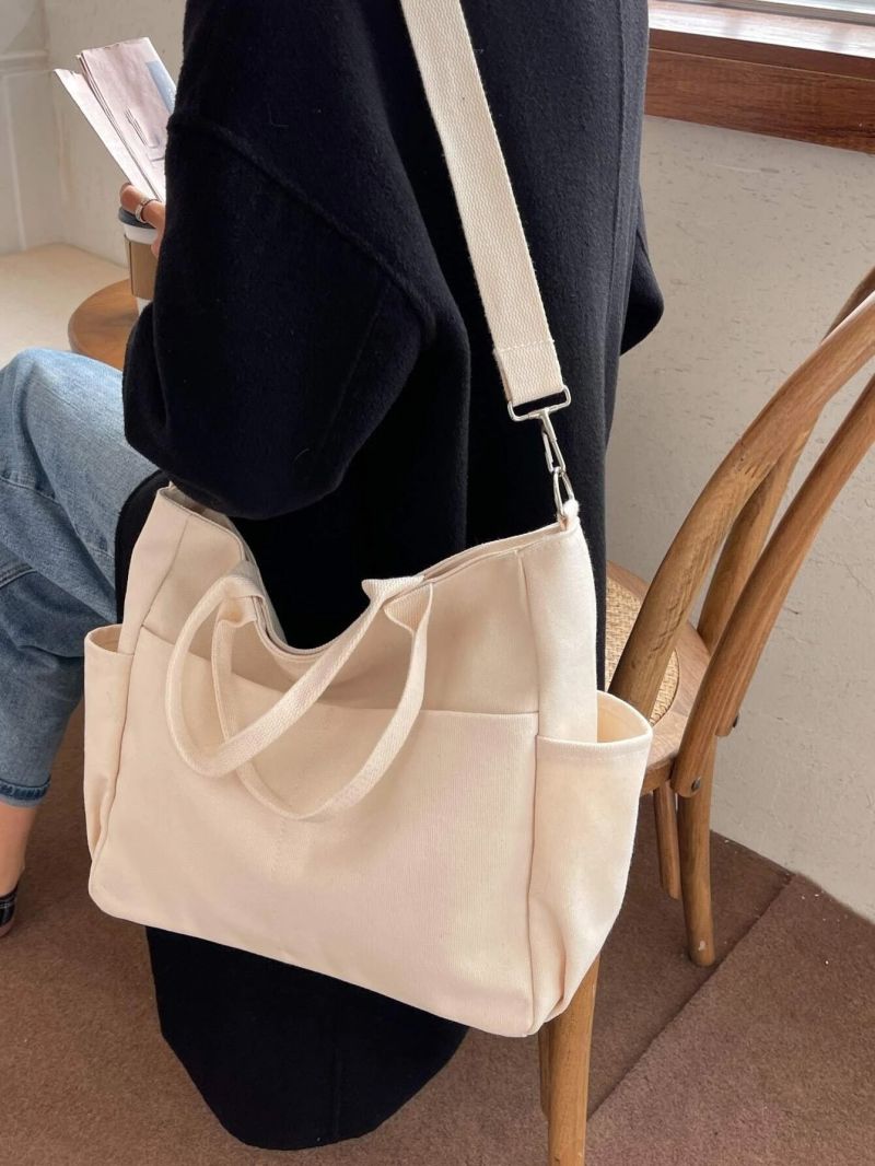 Minimalist Double Handle Shopper Bag