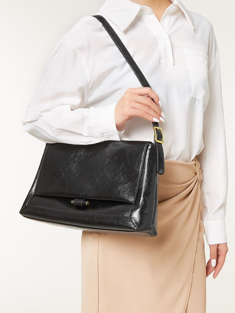 Minimalist Flap Square Bag