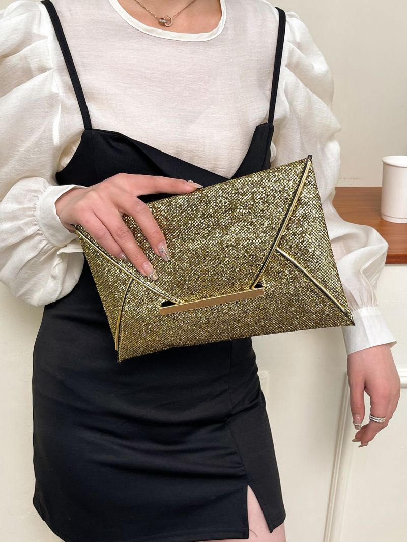 Glitter & Sequin Decor Square Bag