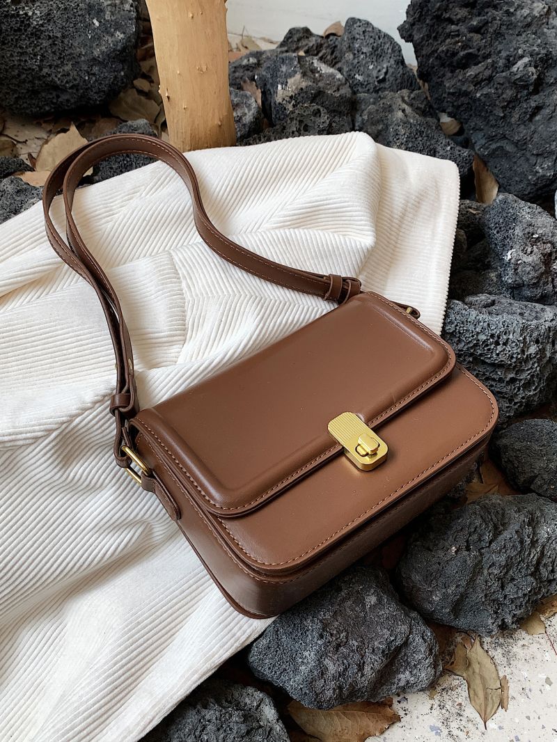 Twist Lock Flap Square Bag