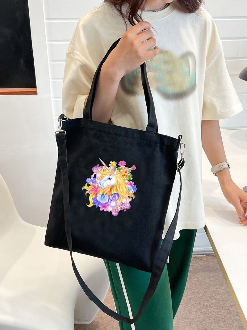 Unicorn Graphic Shopper Bag