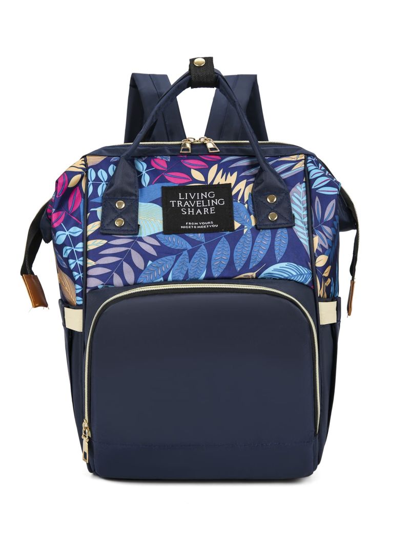 Letter Graphic Classic Backpack Medium Wet Dry Separation