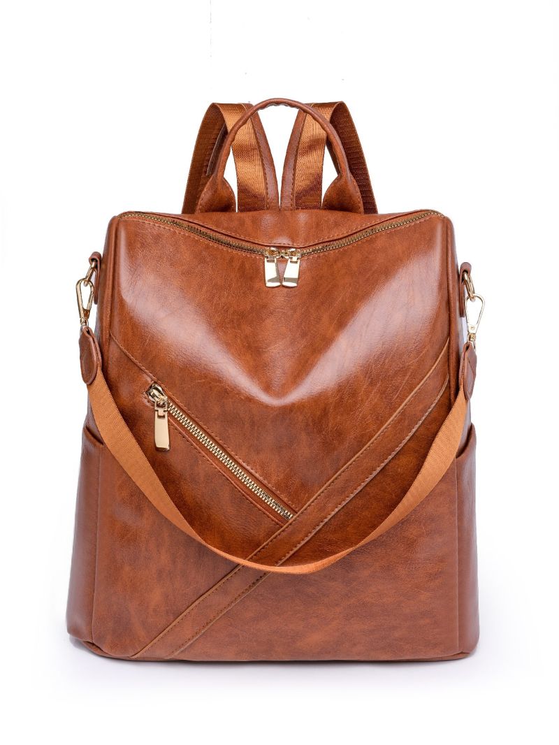 Zip Front Functional Backpack