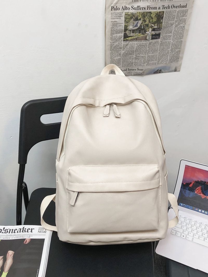 Men Minimalist Pocket Front Backpack